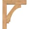 Ekena Millwork Imperial Block Smooth Bracket w/ Offset Brace, Western Red Cedar, 5 1/2"W x 20"D x 24"H BKT0604X20X24IMP05SWR - alternate 3